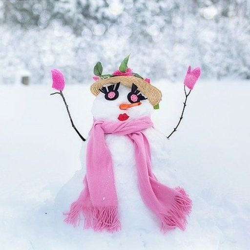 ちょっとへんてこだけど愛おしい、私みたいな雪だるま